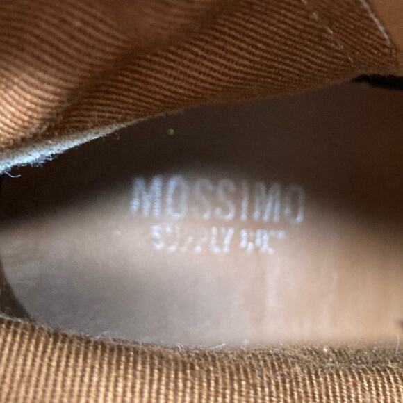 Mossimo Supply Brown Tassel Fringe Ankle Boots Size 6 - Picture 8 of 11